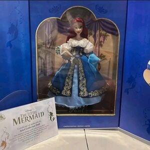 D23 2024 Ariel The Little Mermaid Disney Doll 17” LE  483 of 1000 In Hand